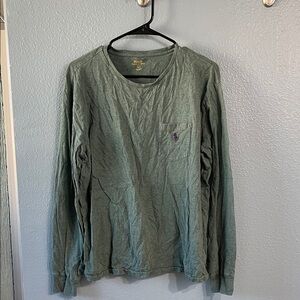 Polo by Ralph Lauren Forest Green Long Sleeve Tee